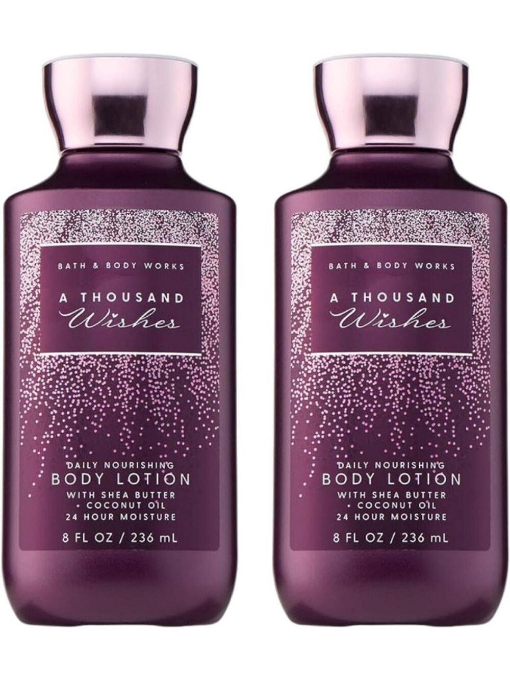 Moisturizing Body Lotion Set - A Thousand Wishes Scent, 8 fl oz, 2 Pack